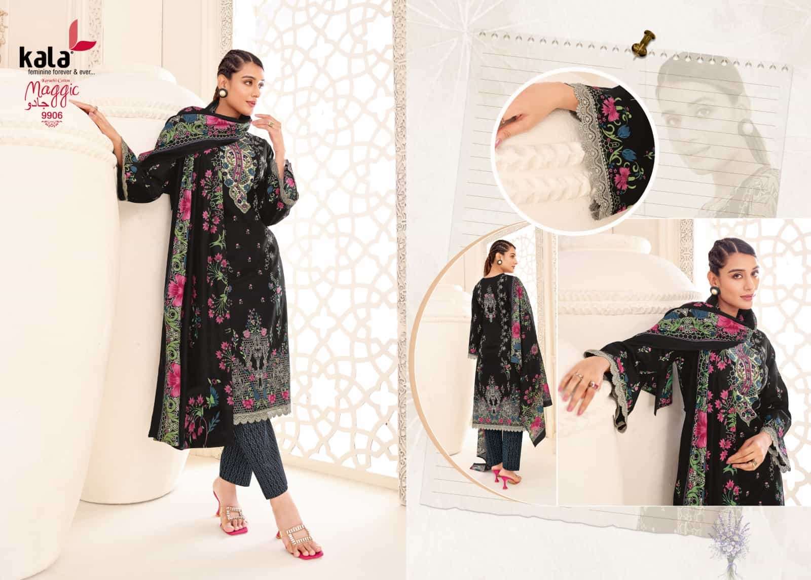 Kala Maggic Vol 25 Pakistani Print Cotton Salwar Suit view 2