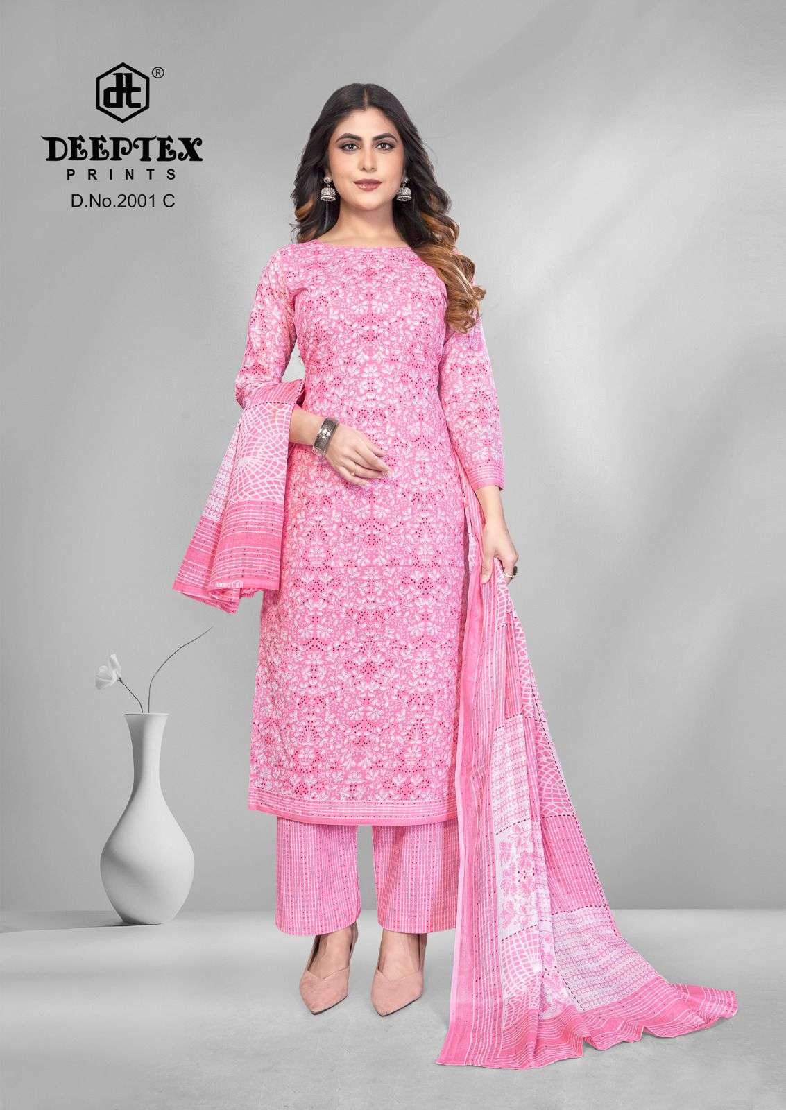 Deeptex 4 Colour Vol 2 Premium Wear Cotton Dress view 5