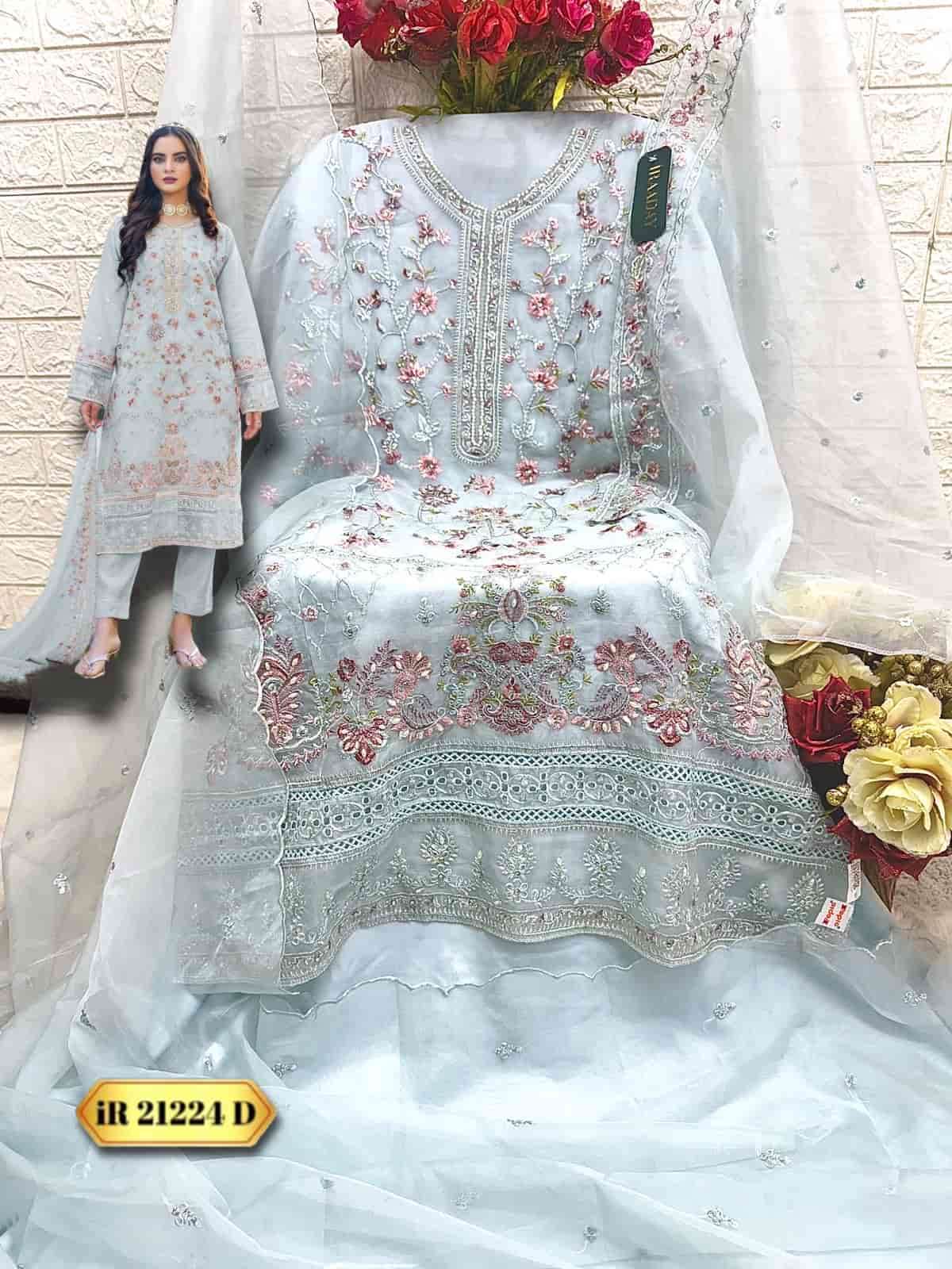 Fepic IR 21224 Colors Pakistani Style Designer Organza Salwar Suit Wholesalers view 9