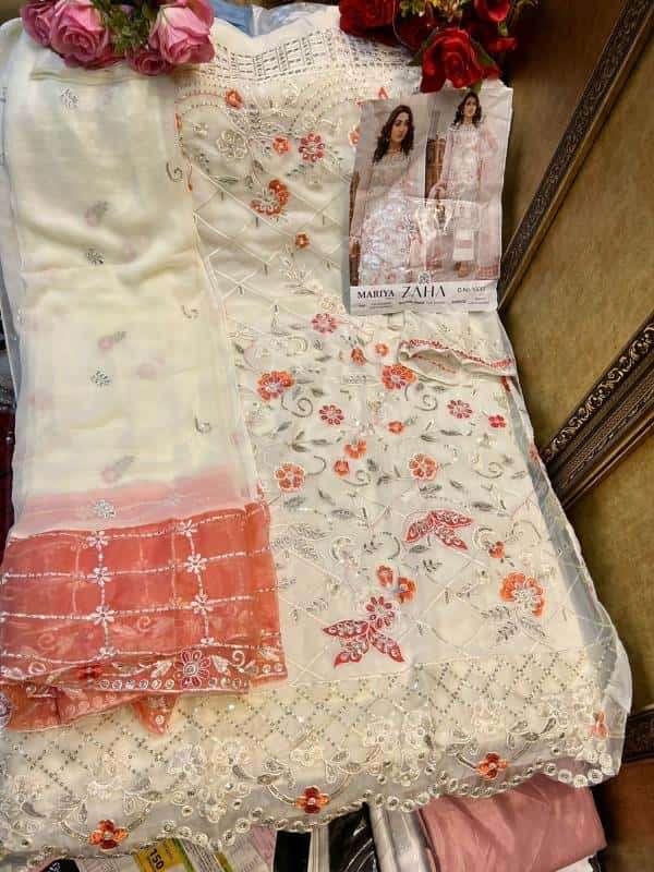 Zaha Mariya Vol-2 Pakistani Festive Suit view 2