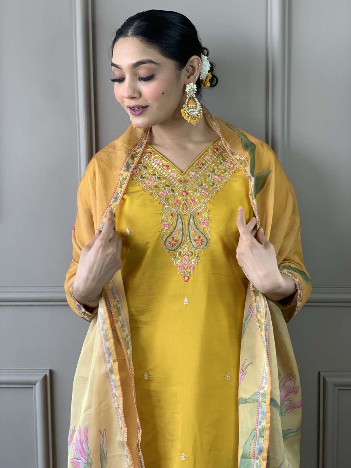 Alfaaz Tanisha Vol 6 Stylish Kurti Bottom Dupatta Set New Designs view 3