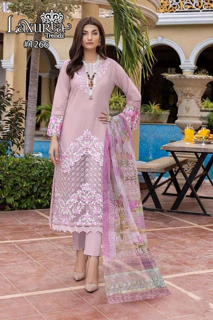 Laxuria Trends 1266 Pakistani Fancy Designer Readymade Suit view 2
