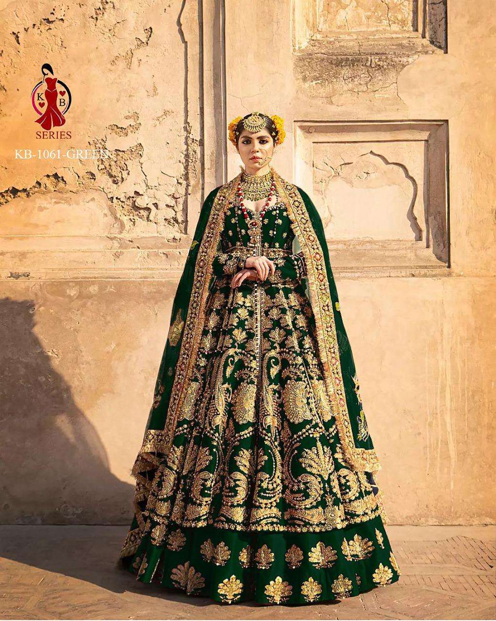 Kb Series 1061 Colors Party Wear Anarkali Designer Suit New Design view 9