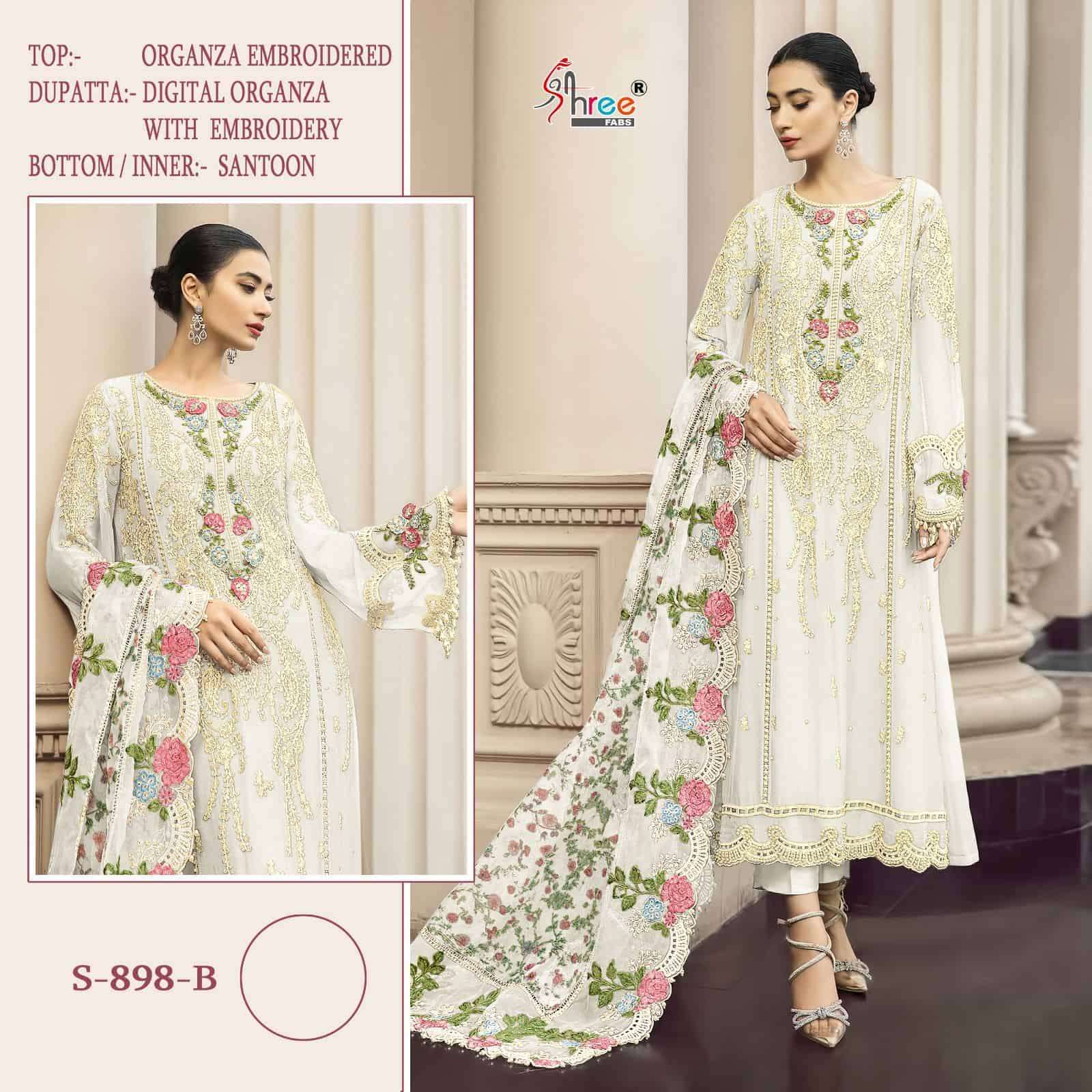 Shree Fabs S 898 Colors Festive Wear Style Designer Pakistani Salwar Suit Wholesalers view 8