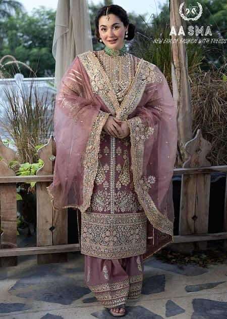 Aasma Festive Heavy Designer Pakistani Salwar Suit view 2
