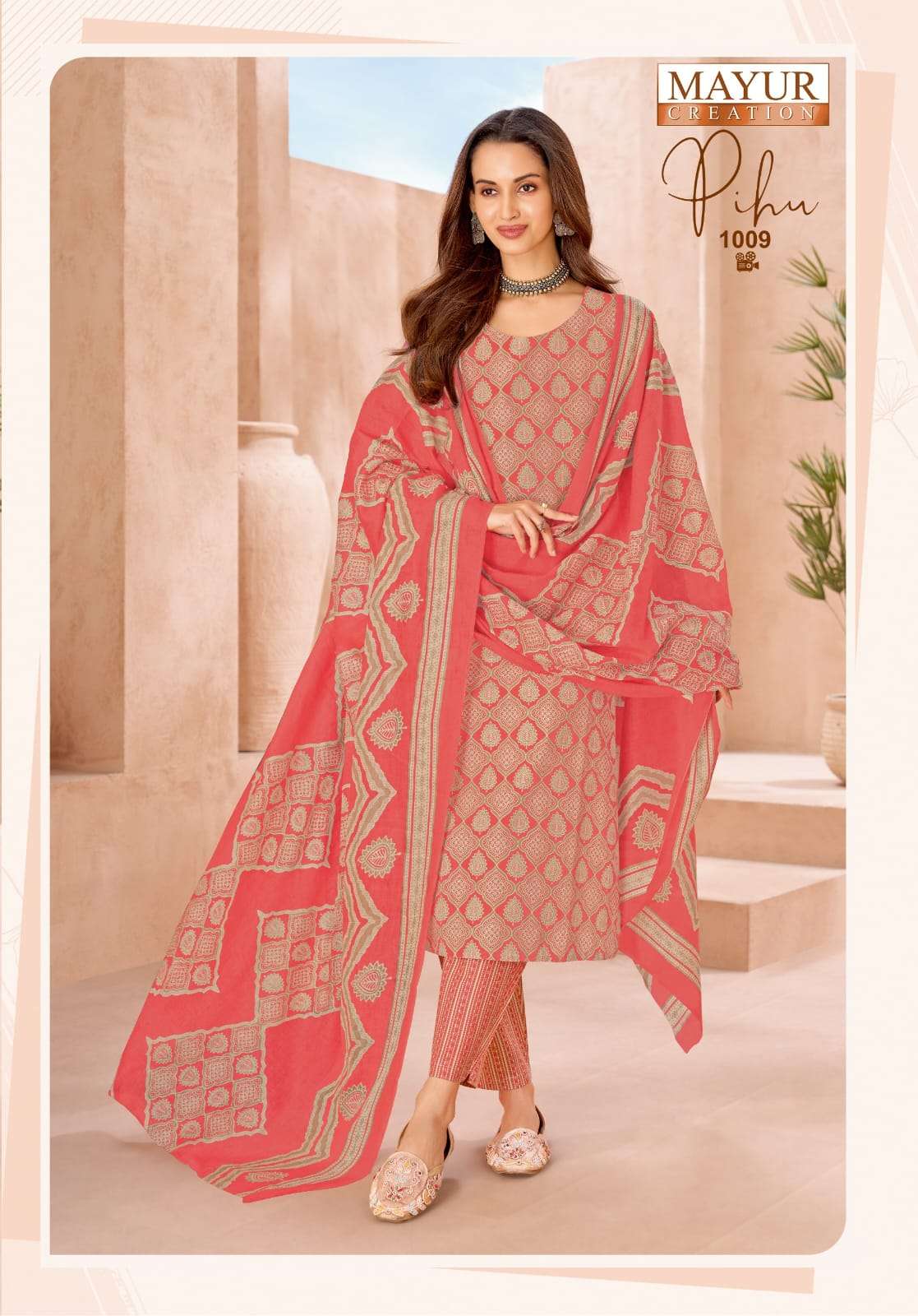 Mayur Pihu Vol 1 Printed Cotton Ladies Suit view 6