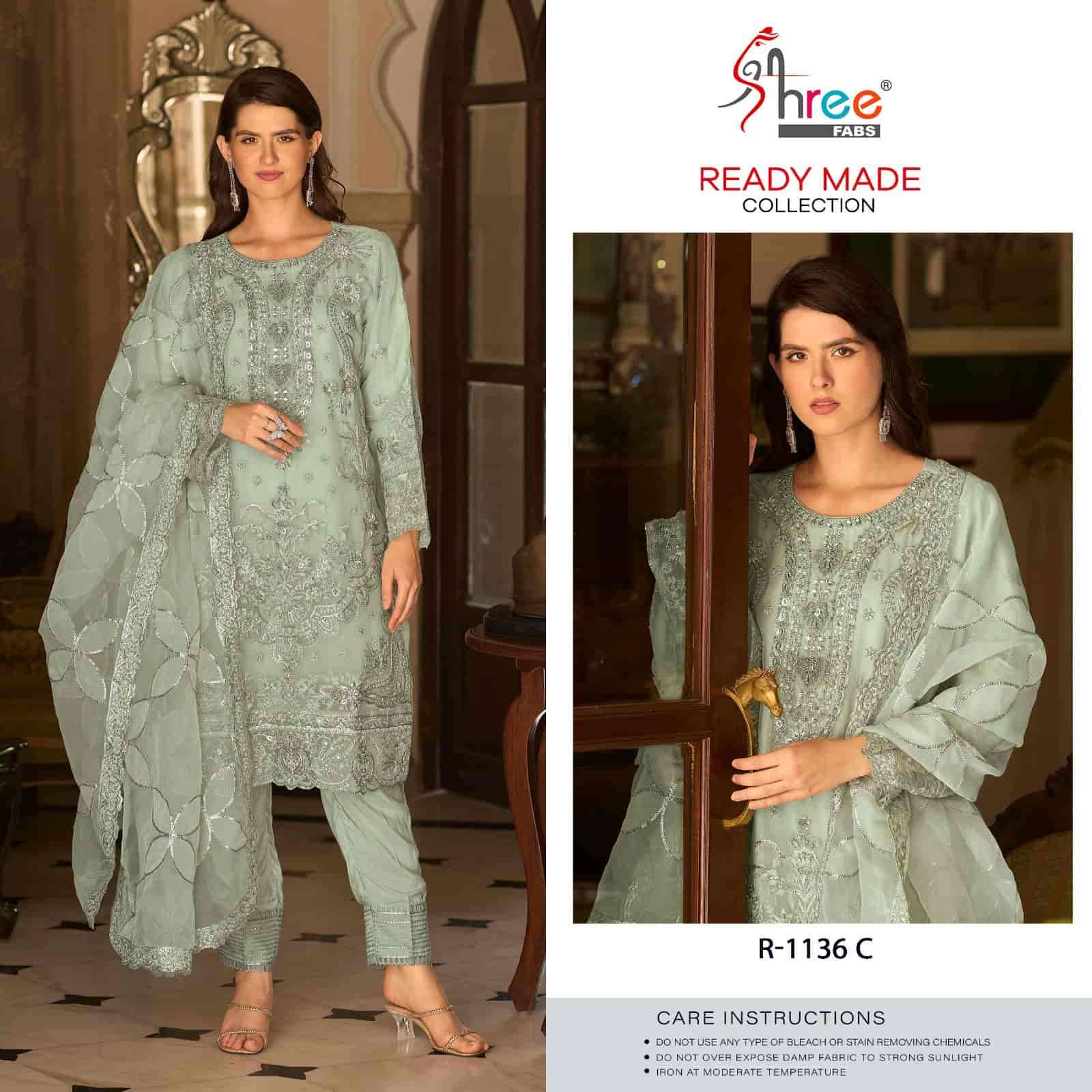 Shree Fabs R 1136 Colors Pakistani Festive Wear Style Readymade Collection view 3