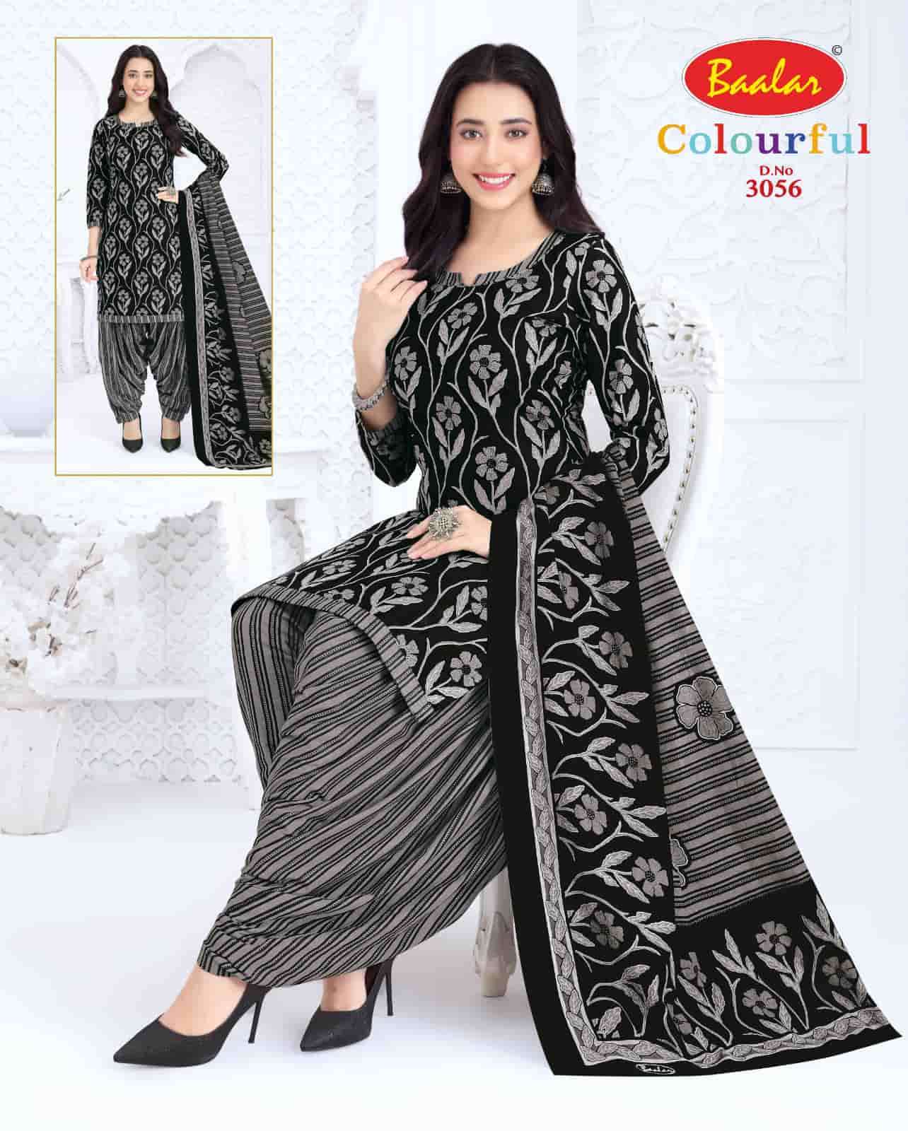 Baalar Colourful Vol 30 Pure Cotton Unstitch Salwar Suit view 49