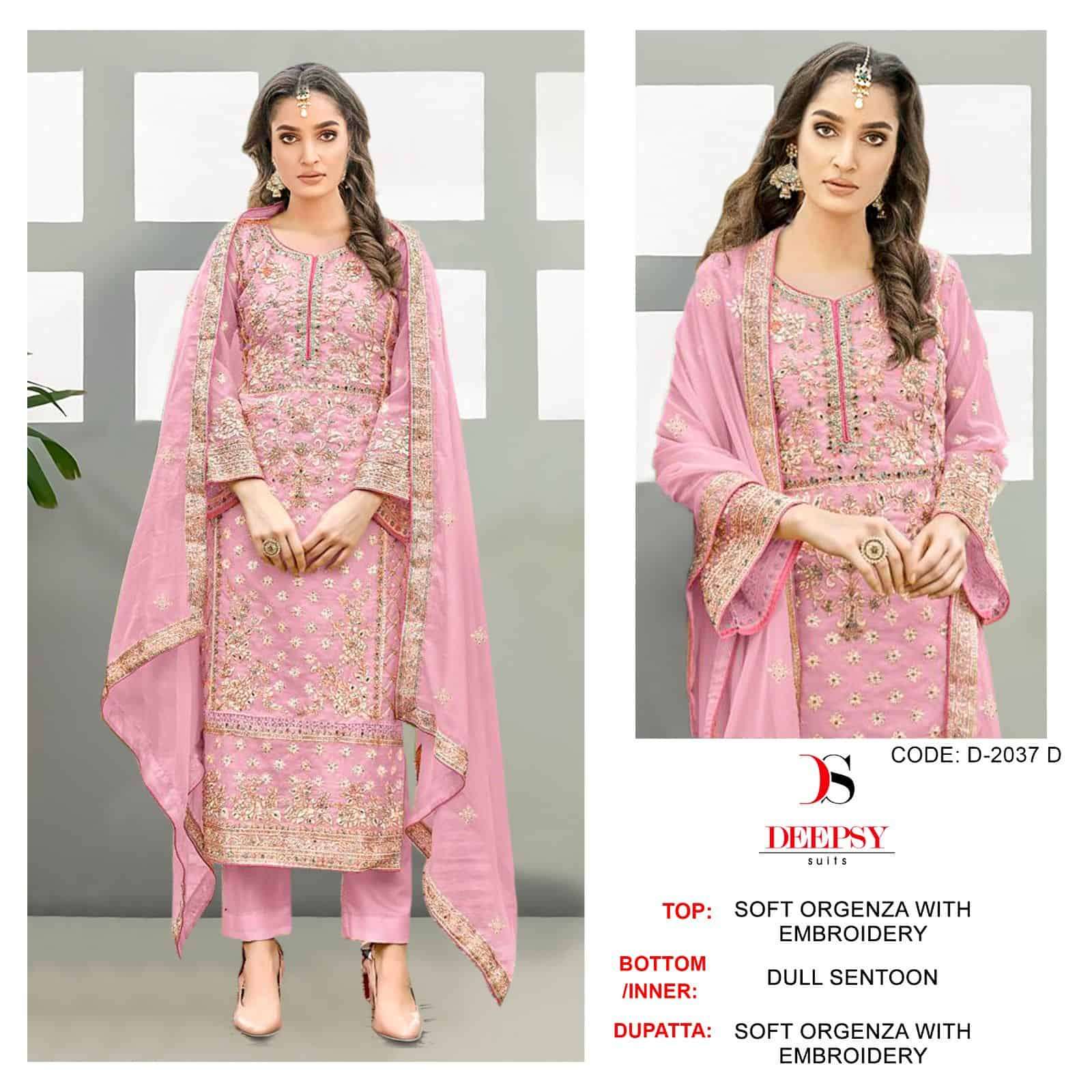 Deepsy D 2037 Colors Festive Wear Style Latest Designer Pakistani Suit Wholesalers view 4