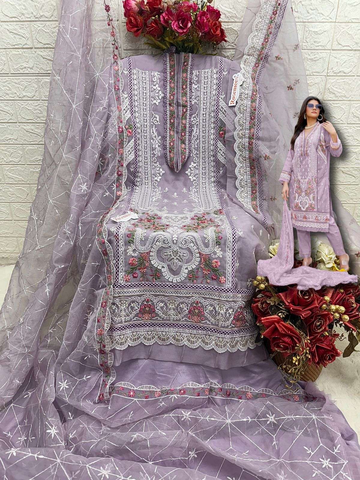 Fepic C 1756 Colors Heavy Embroidered Pakistani Suit Exporters view 6