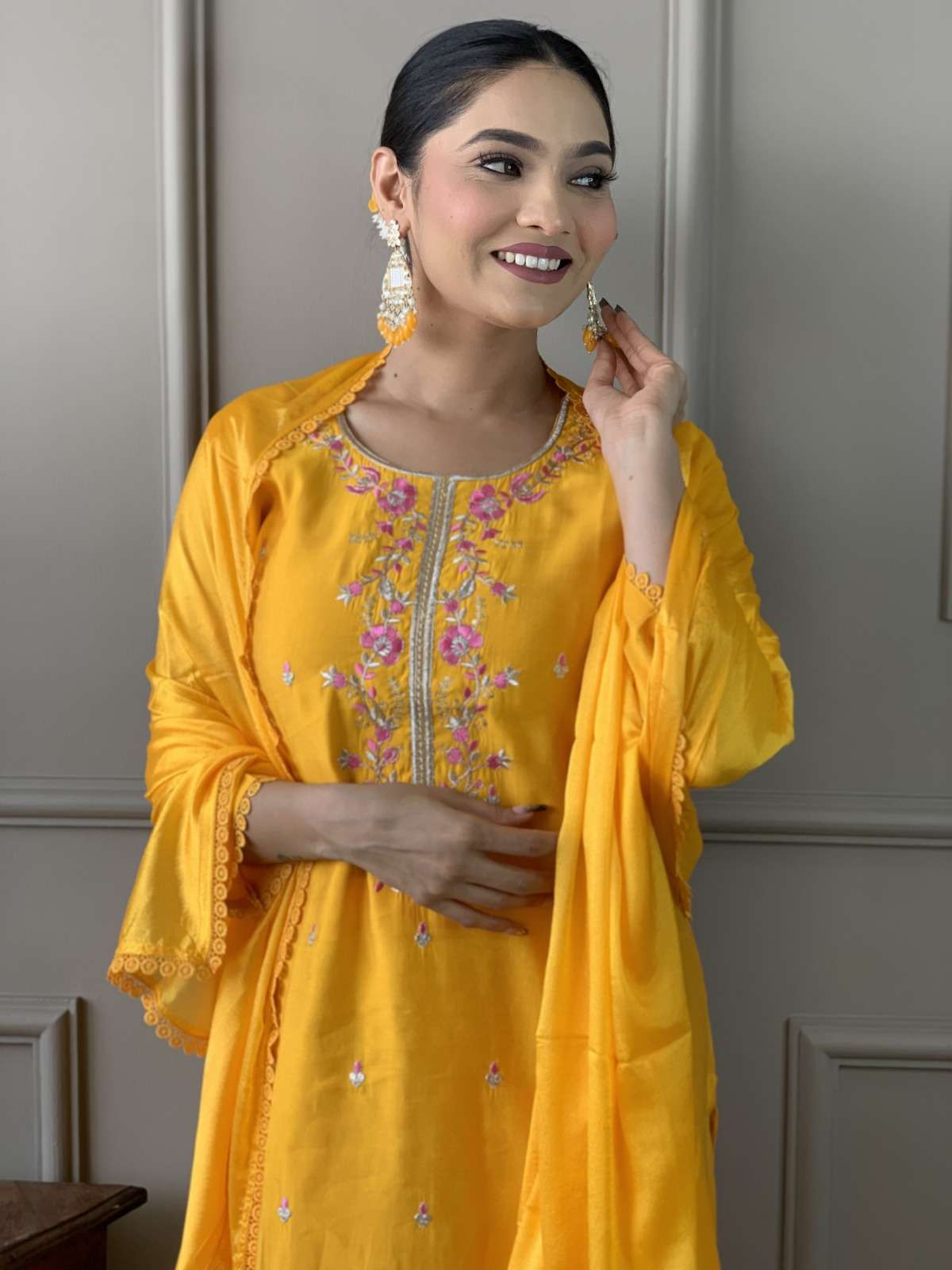 Alfaaz Tanisha Vol 6 Stylish Kurti Bottom Dupatta Set New Designs view 10