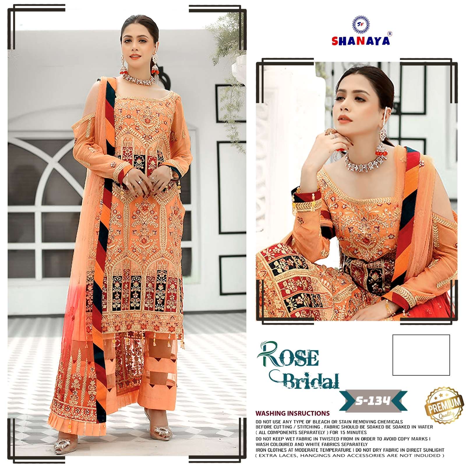 Shanaya S 134 pakistani Designer Georgette Salwar Suit view 3