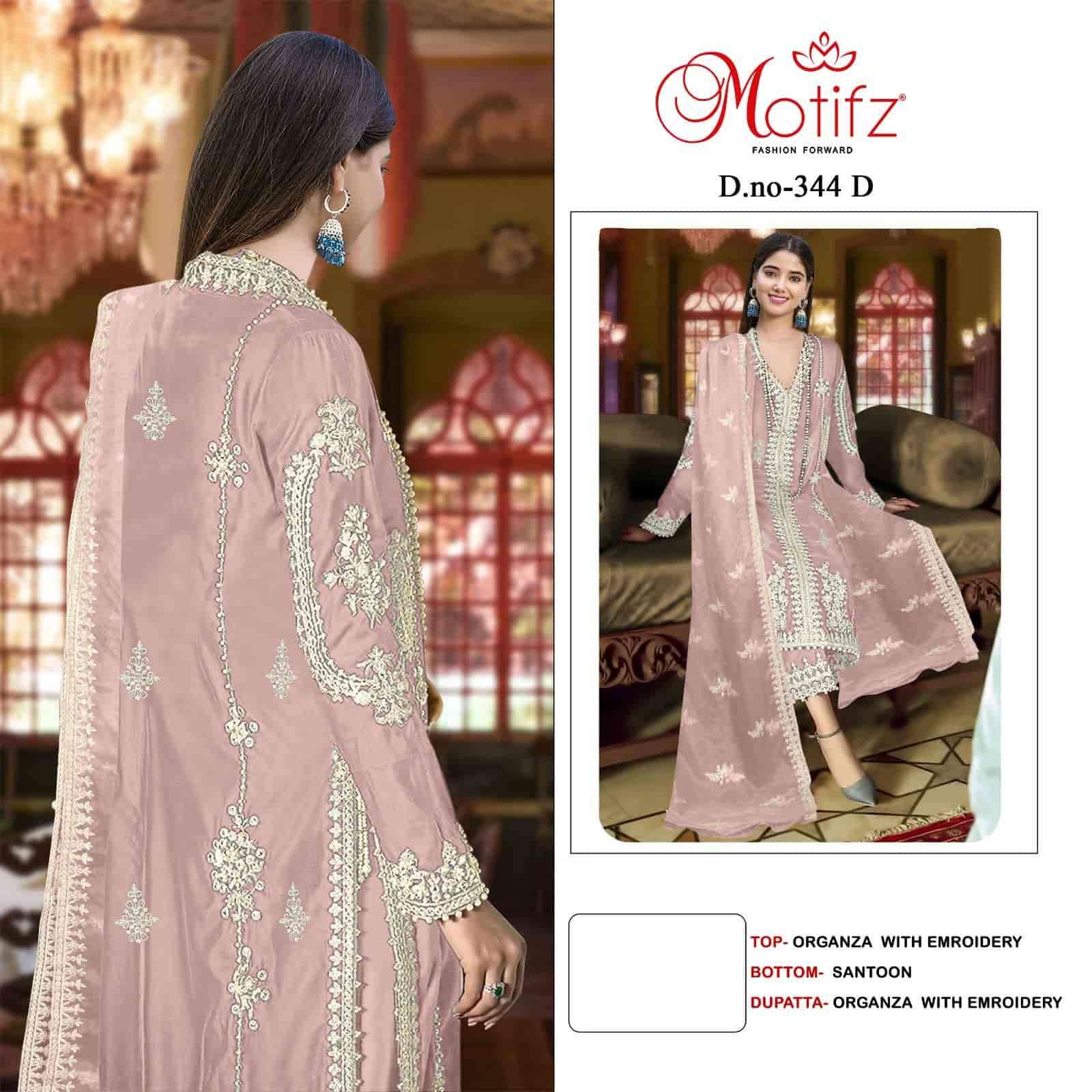 Motifz 344 Colors Festive Wear Style Designer Latest Pakistani Suit view 2