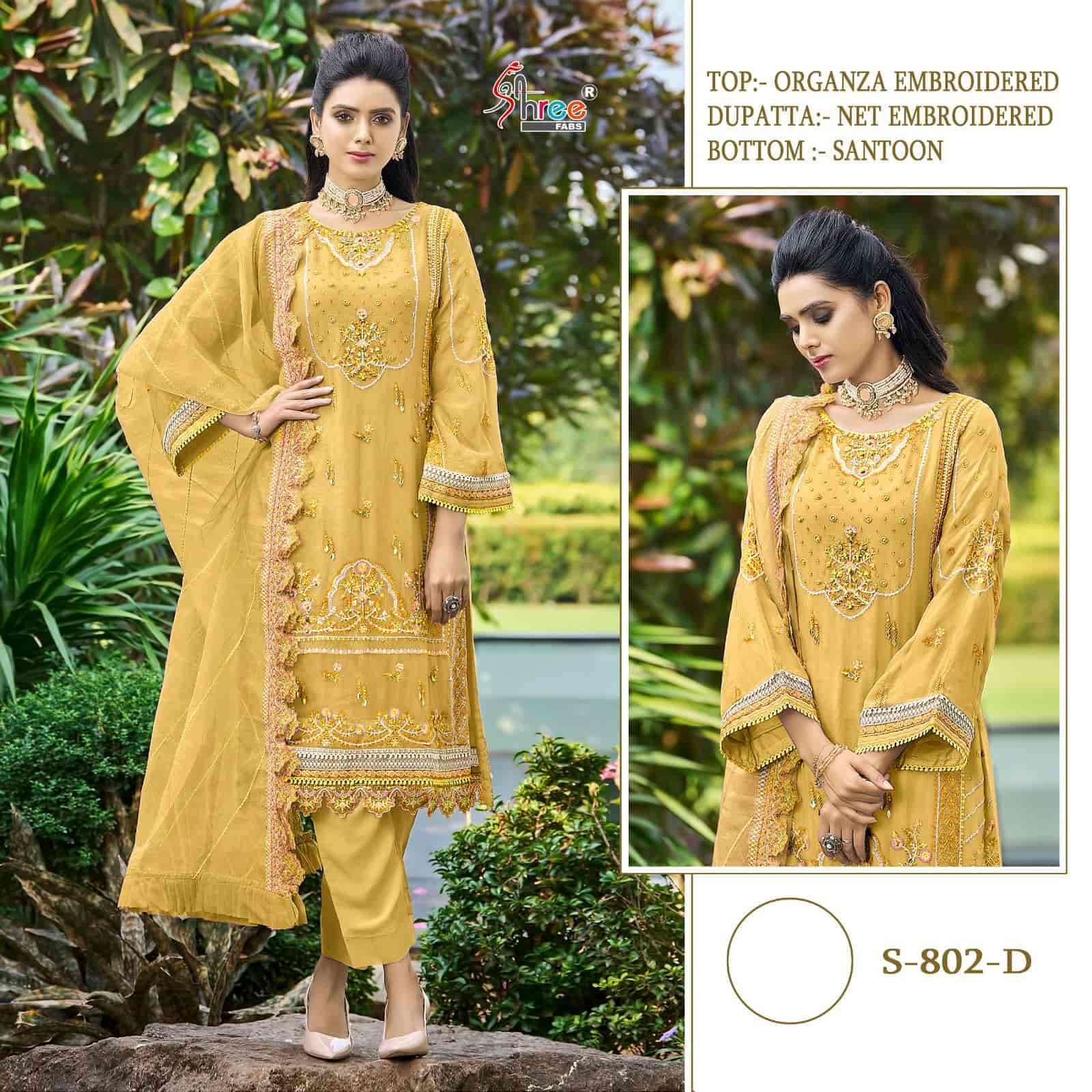 Shree Fabs S 802 Colors Pakistani Style Salwar Suit Online Wholasaler view 6