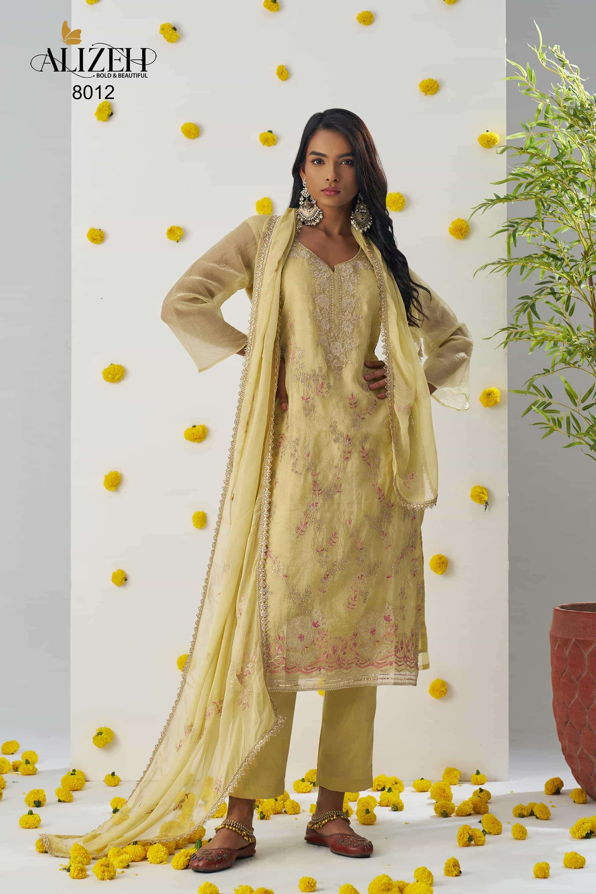 Alizeh Raag 4 Colors Pakistani Salwar Suit Collection At Price view 6