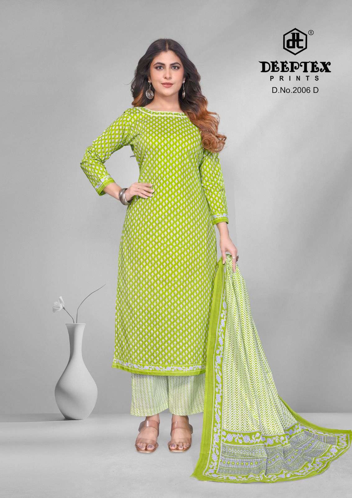 Deeptex 4 Colour Vol 2 Premium Wear Cotton Dress view 30
