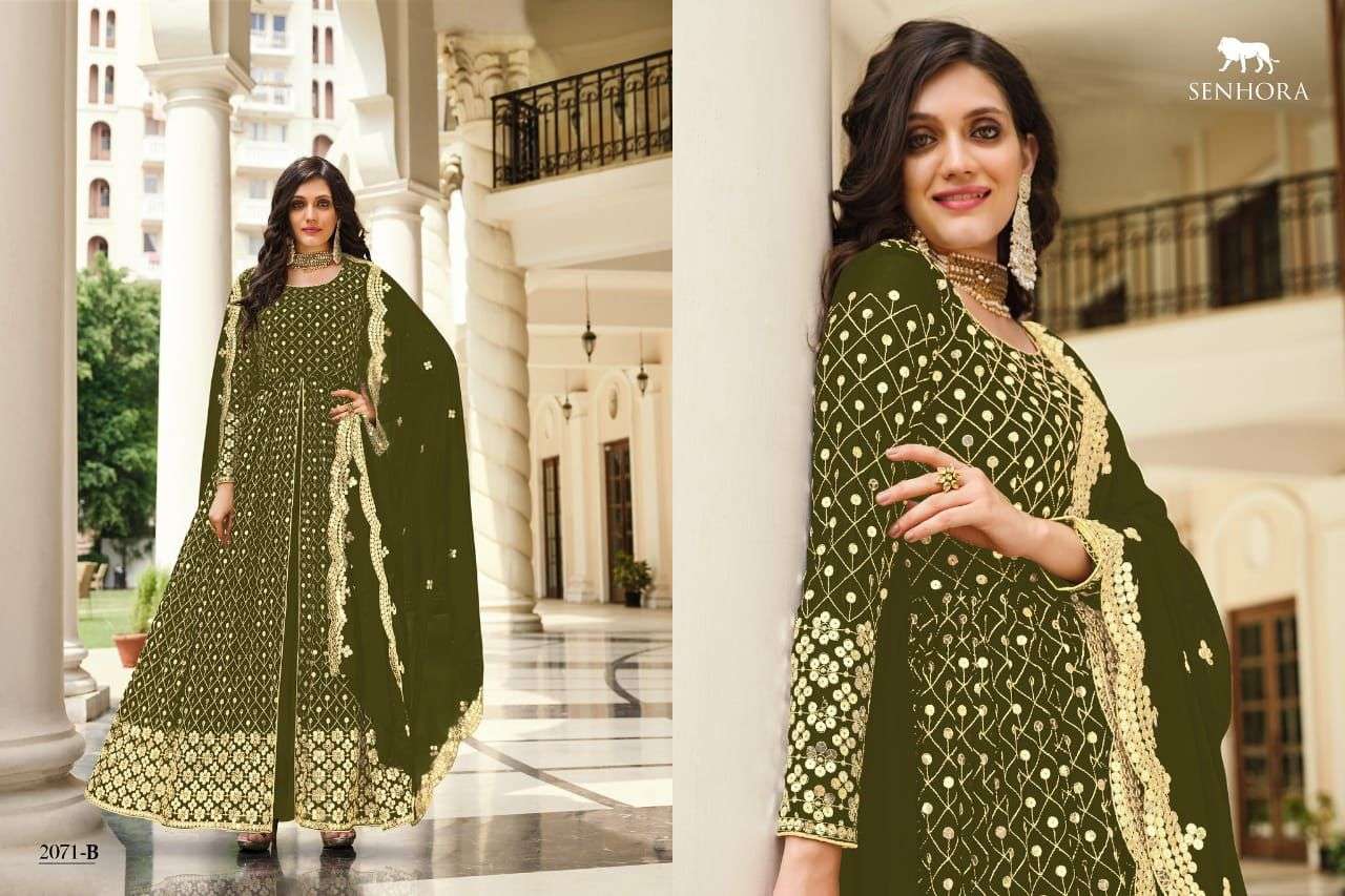 Senhora Moksa Designer Anarkali Suit New Collection view 4