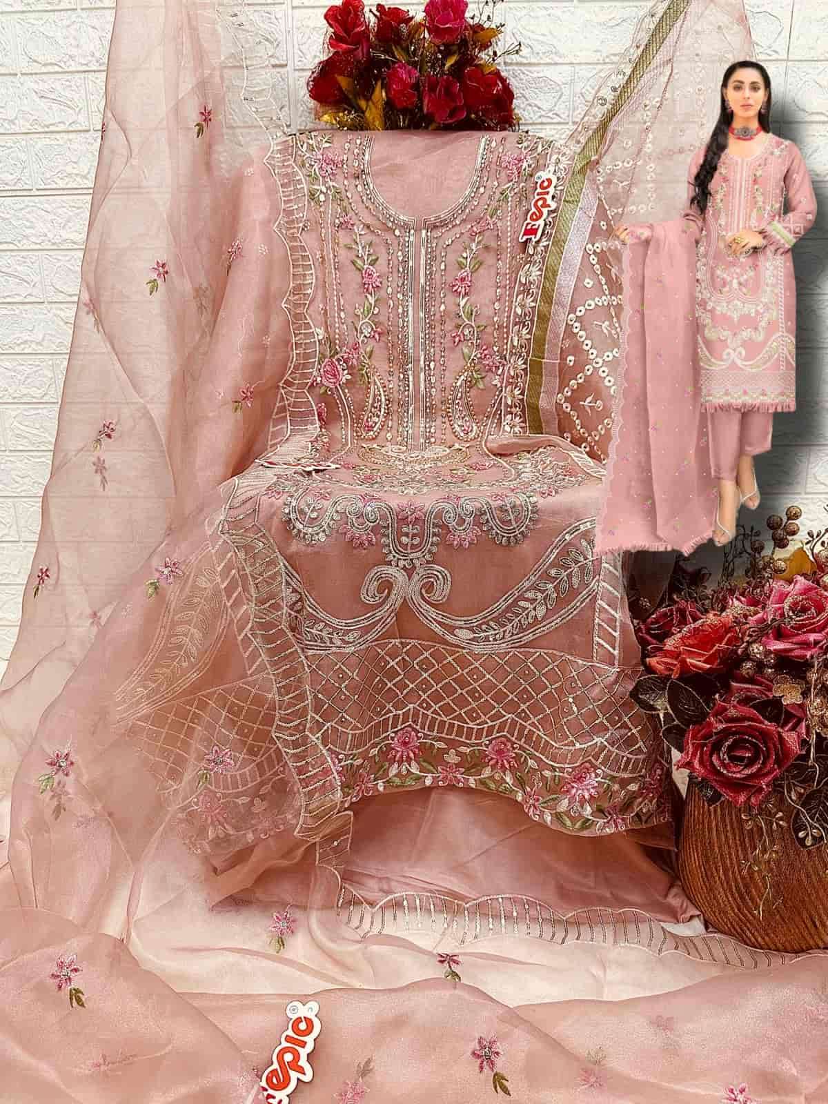 Fepic D 5410 Colors Pakistani Style Designer Suit Online Wholasaler view 8