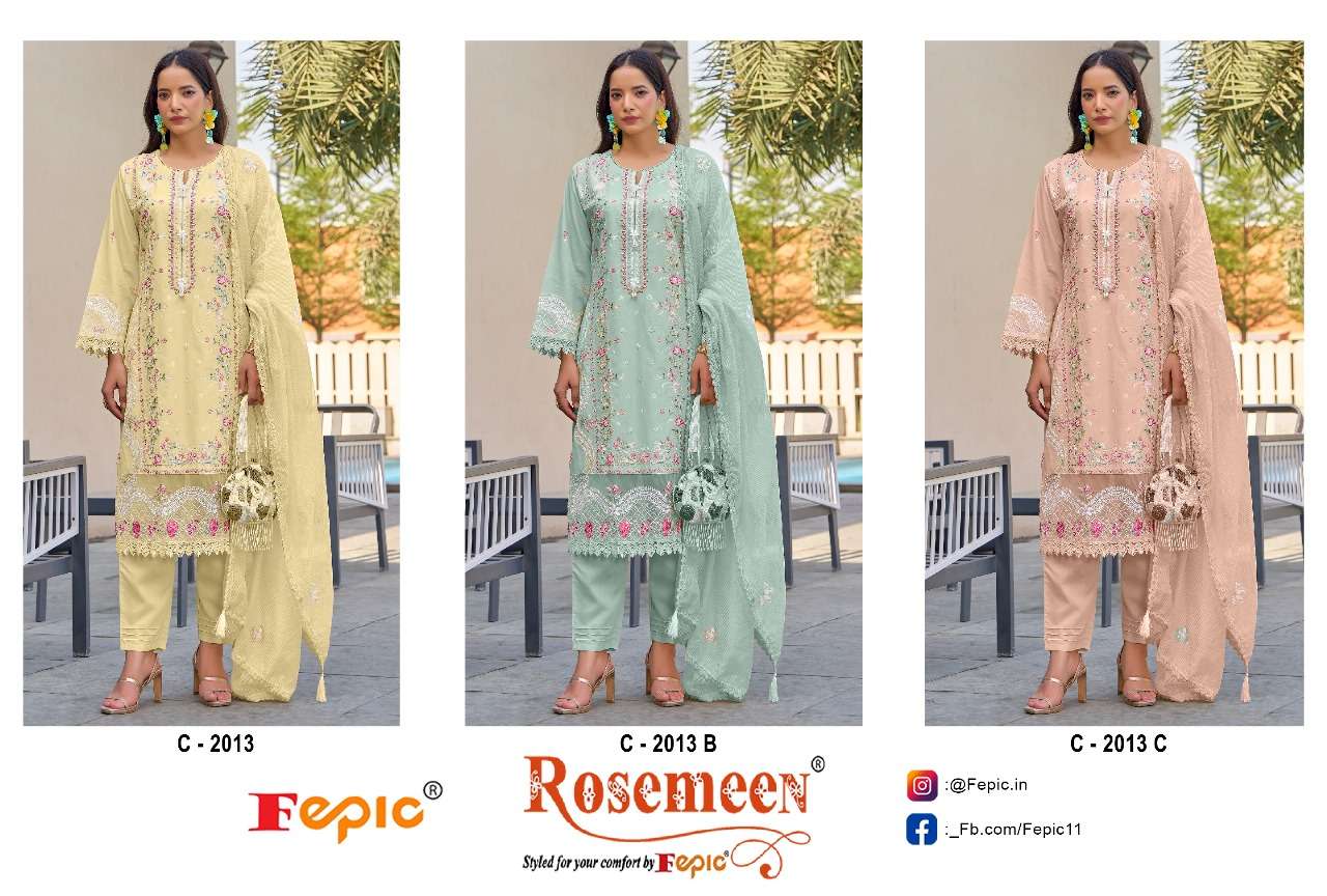 Fepic C 2013 Colors Pakistani Suit Salwar Price view 4