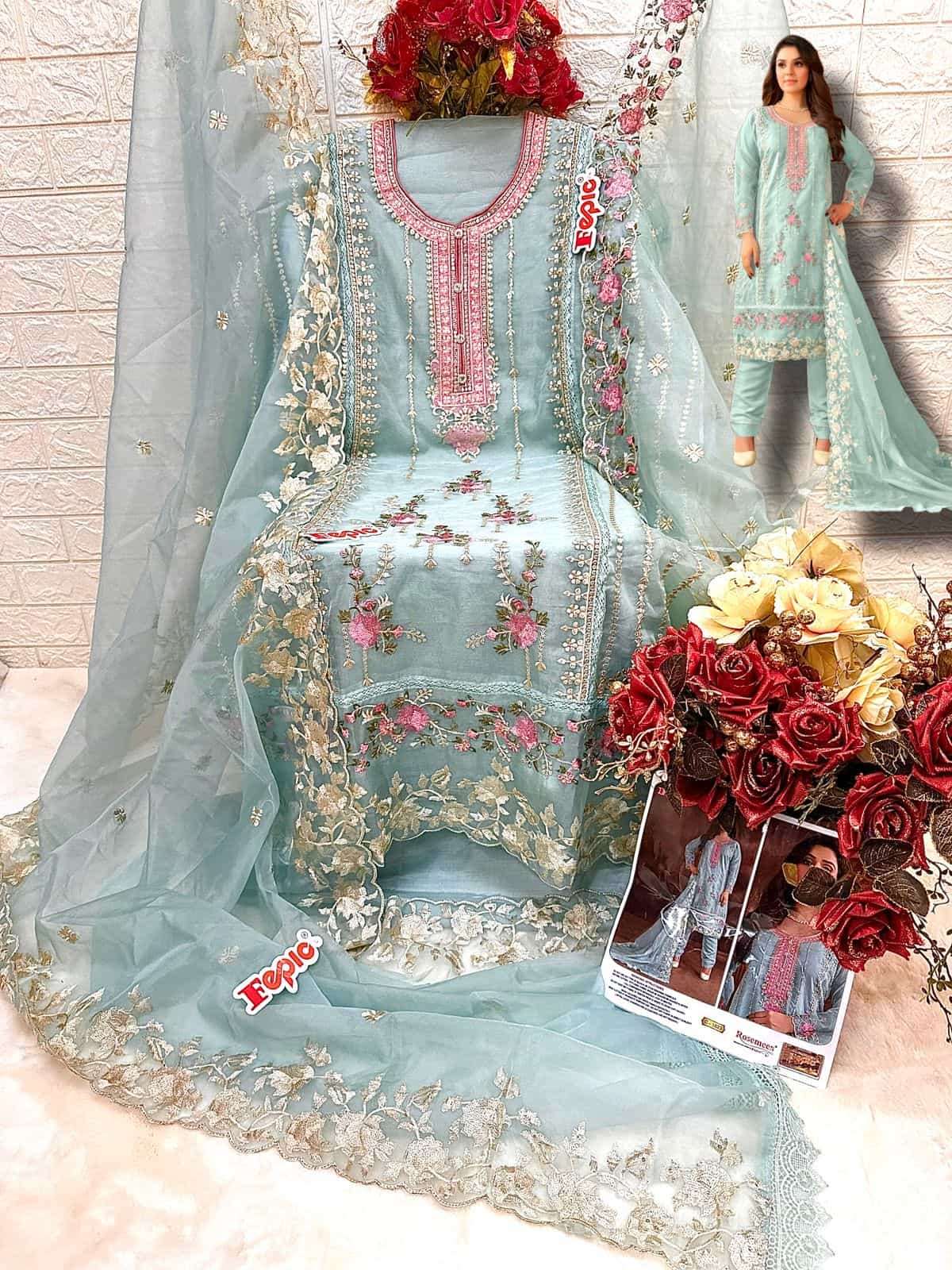 Fepic C 1623 Colors Festive Wear style Designer Pakistani Salwar Suit view 9