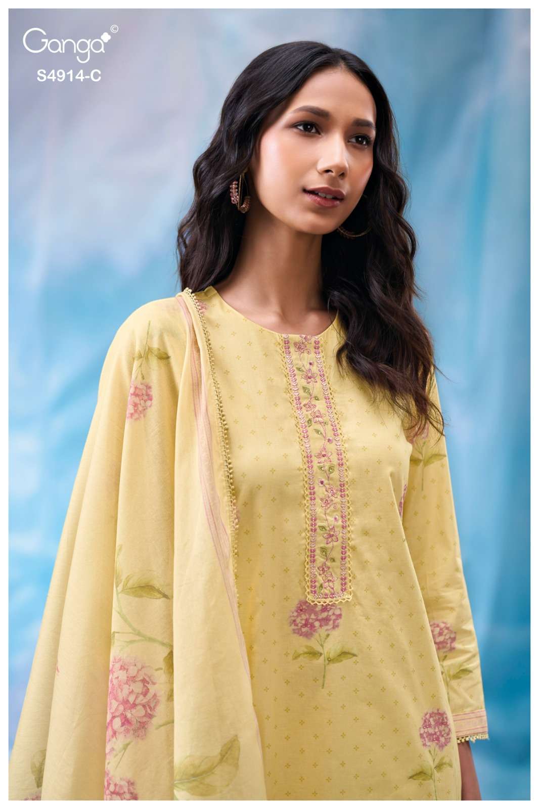 Ganga Fashion Dazia 4914 Premium Cotton Salwar Suit view 11