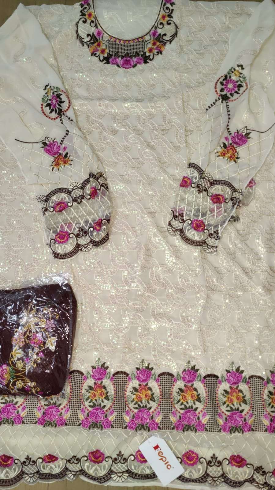 Fepic 63002 Exclusive Embroidered Pakistani Suit view 3