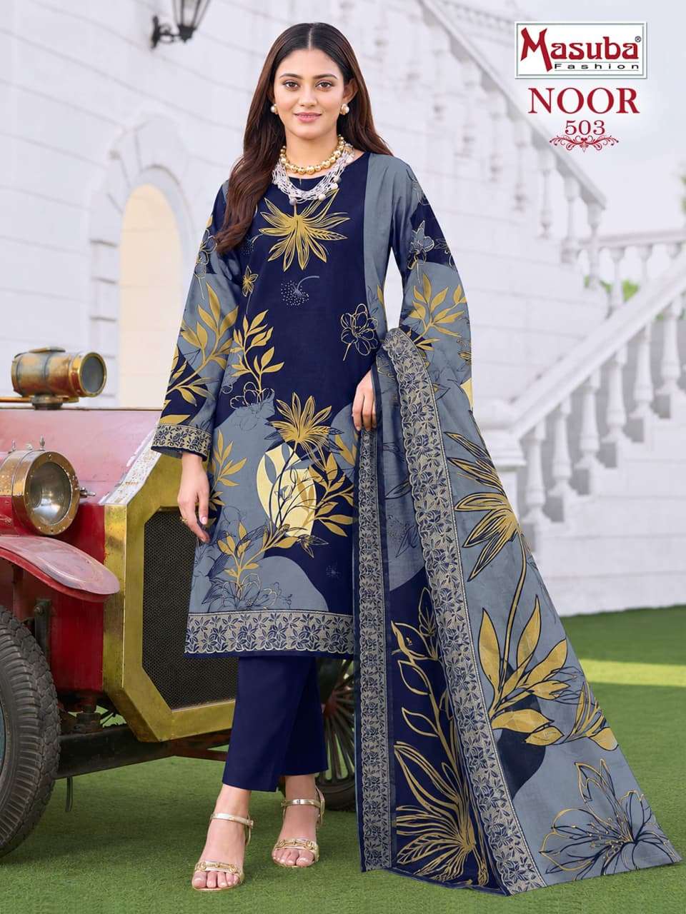 Masuba Fashion Noor Vol 5 Digital Printed Cotton Salwar Suit view 10