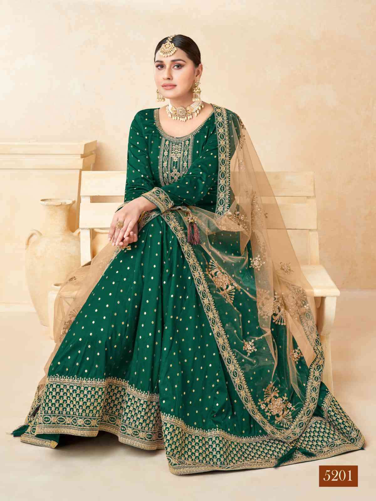 Aanaya Vol 152 Wedding Wear Anarkali view 6