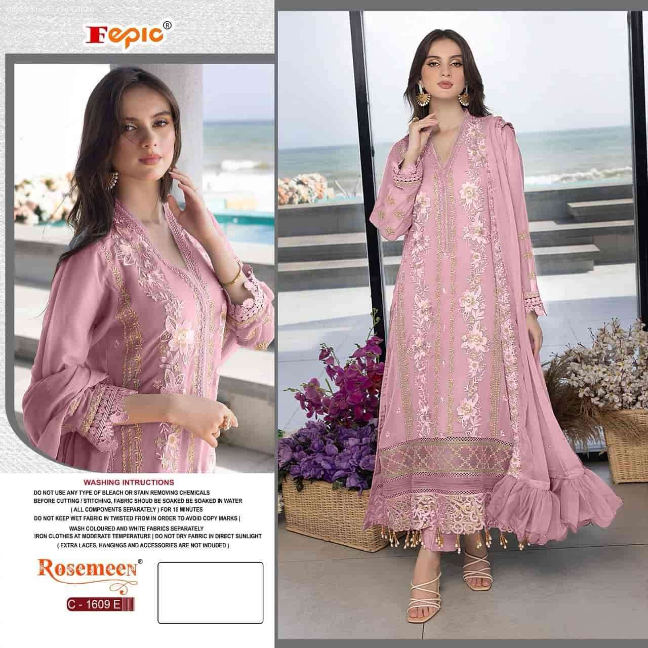 Fepic C 1609 Colors Pakistani Style Designer Salwar Suit Online view 3