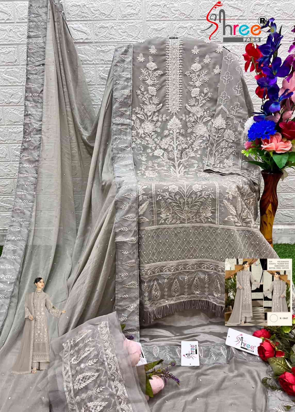 Shree Fabs K-1847 Designer Pakistani Suit view 9