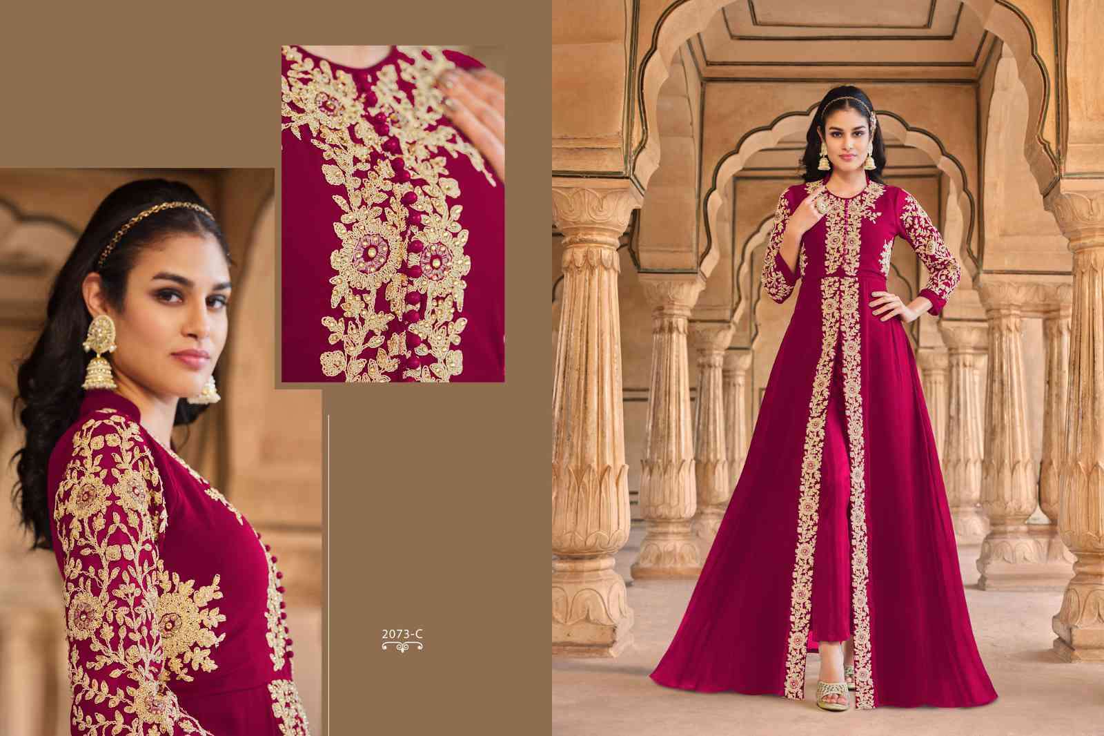Senhora Aadhya 2073 Colors Partywear Latest Designer Dress view 6