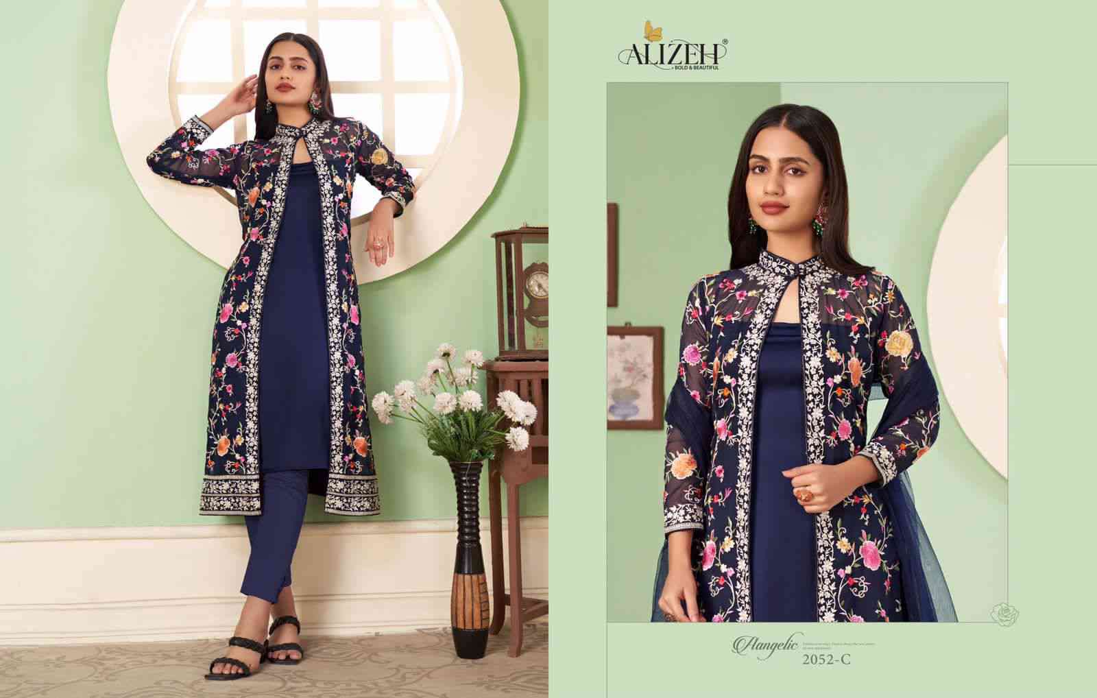 Alizeh Murad Vol 10 Partywear Designer 3 Piece Latest Collection view 6
