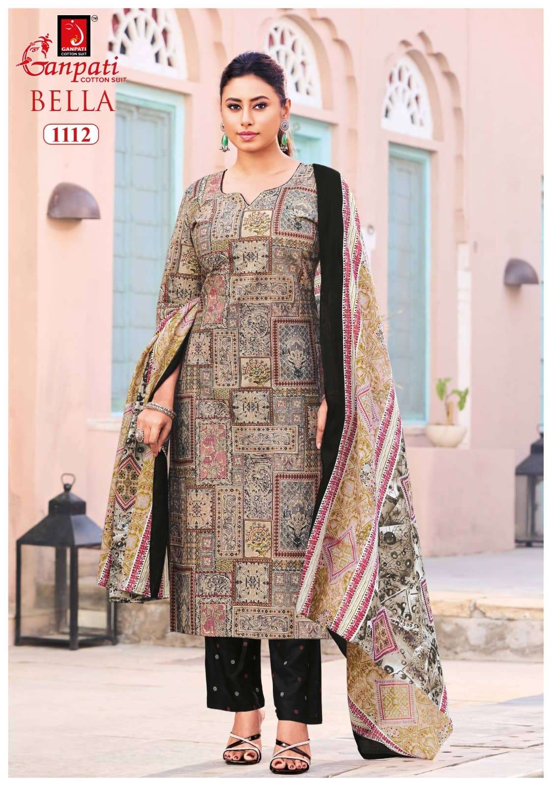 Ganpati Bella Vol 11 Premium Cotton Ladies Dress Exporters view 5