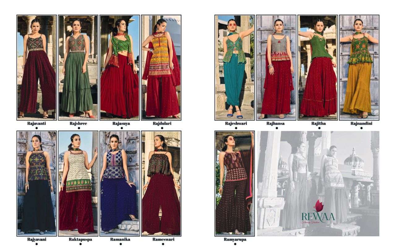 Rewaa Parampara Vol 2 Exclusive Designer Party Wear Readymade Dress Collection view 19