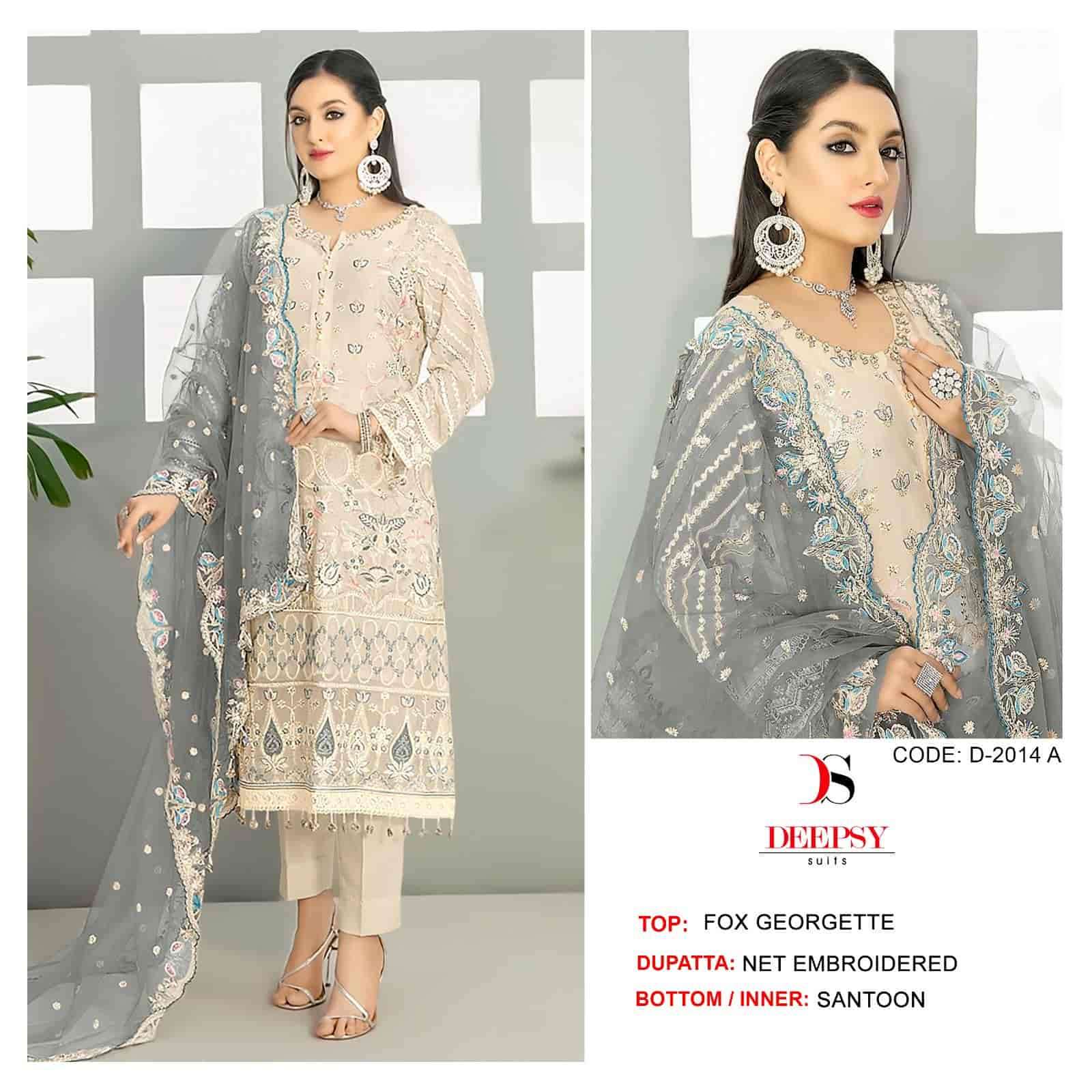 Deepsy D 2014 Colors Pakistani Festive Wear Style Designer Salwar Suit Exporters view 2