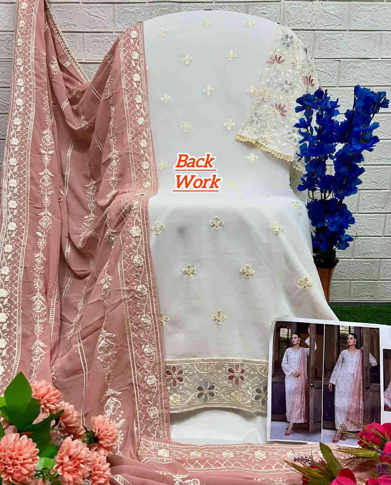 Al Khushbu 6022 Exclusive Designer Georgette Embroidered Suit Collection view 2