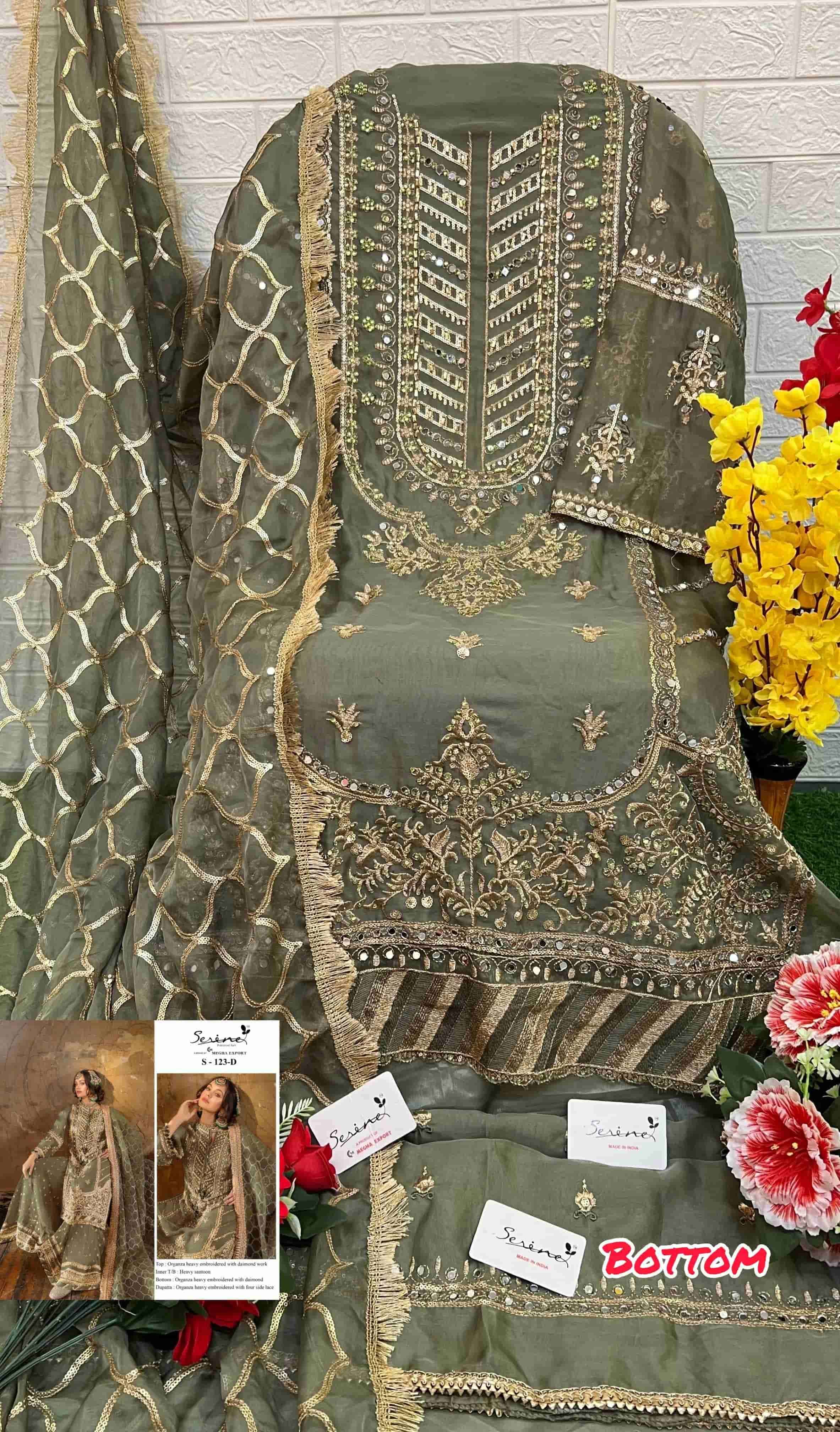 Megha Export S 123 Colors Pakistani Heavy Designer Style Wedding Wear Suit Exporters view 7