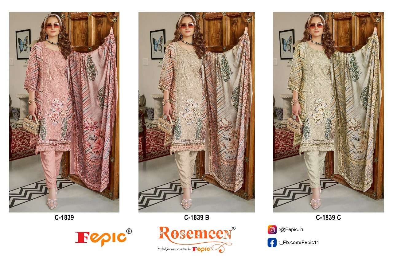 Fepic C 1839 Colors Pakistani Collection Suit And Salwar view 4