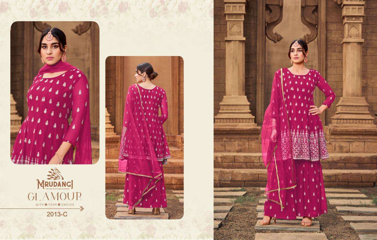 Mrudangi Gulabo Party Wear Sarara Set view 4