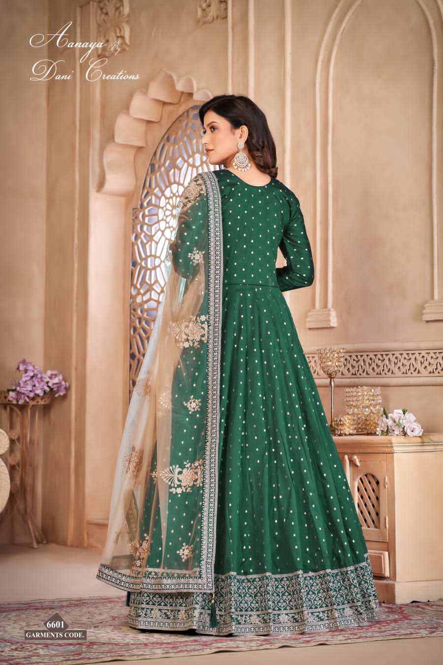 Aanaya Vol 166 Designer Anarkali Style Partywear Dress Exporter view 12