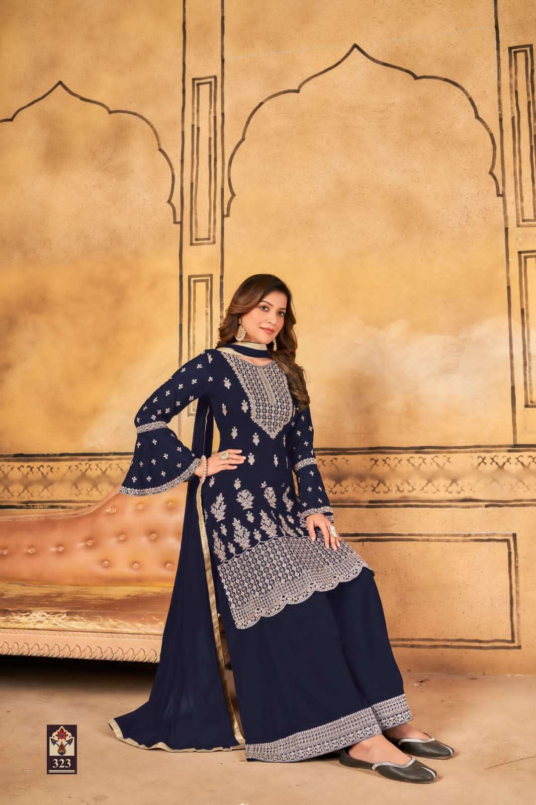 Aanaya Vaani Vol 32 Exclusive Party Wear Georgette Suit Designs view 6