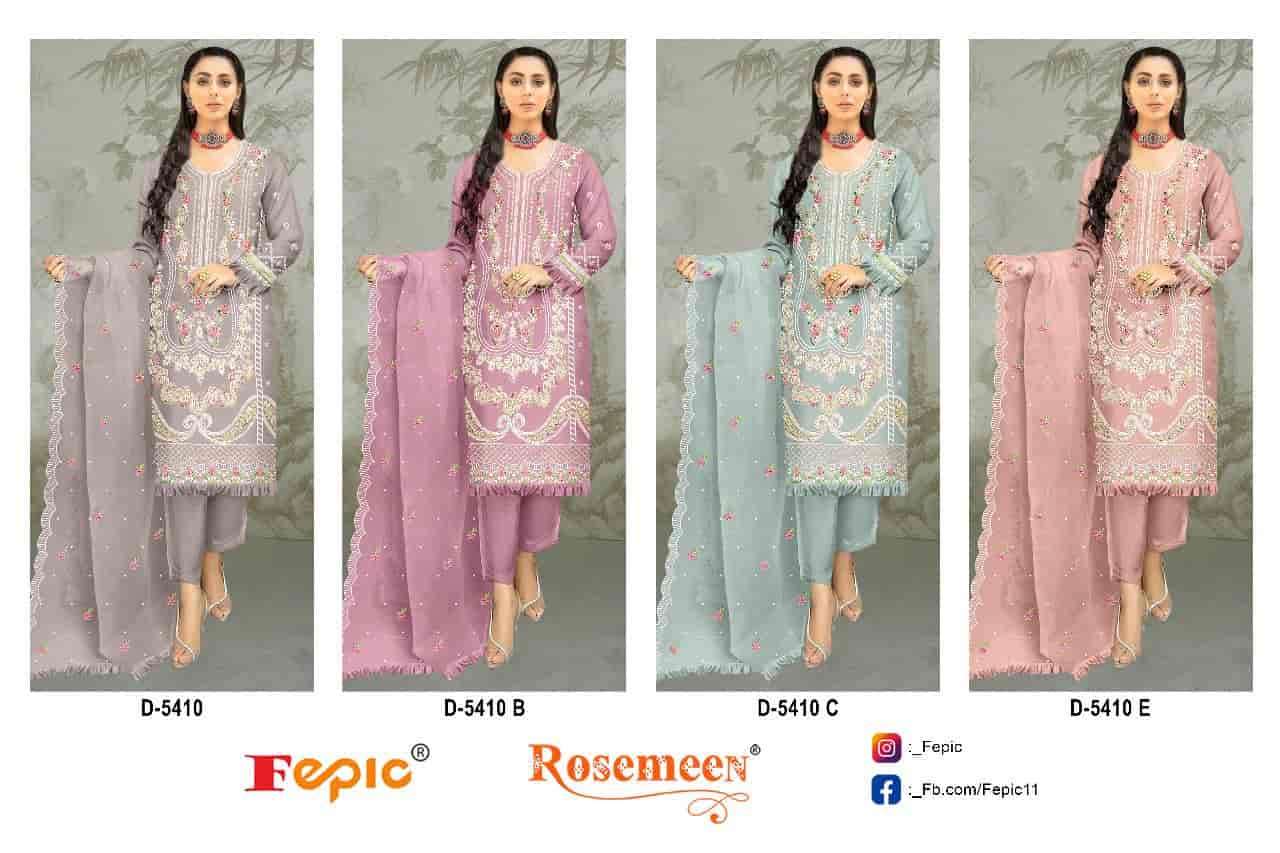 Fepic D 5410 Colors Pakistani Style Designer Suit Online Wholasaler view 9