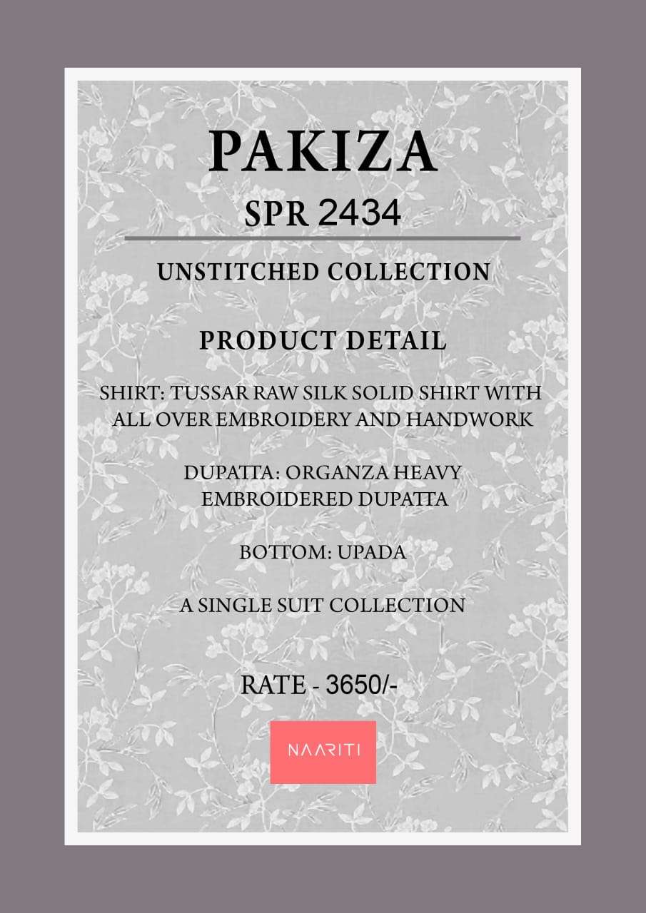 Naariti Pakiza Partywear Style Ladies Suit Latest Collection view 4