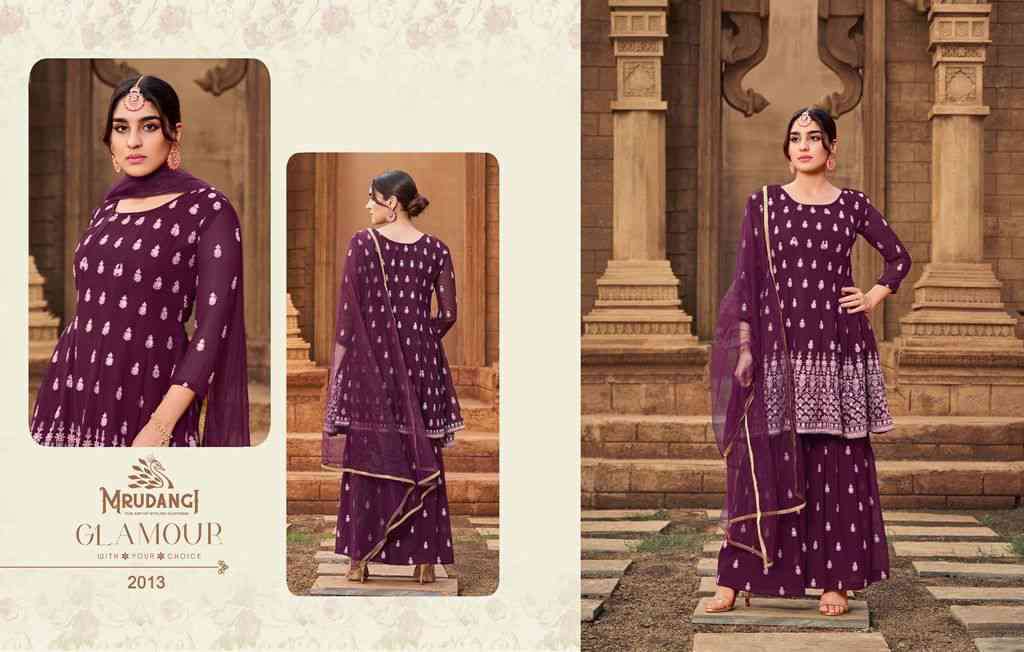 Mrudangi Gulabo 2009 To 2013 Party Wear Gharara Designer Dress view 5