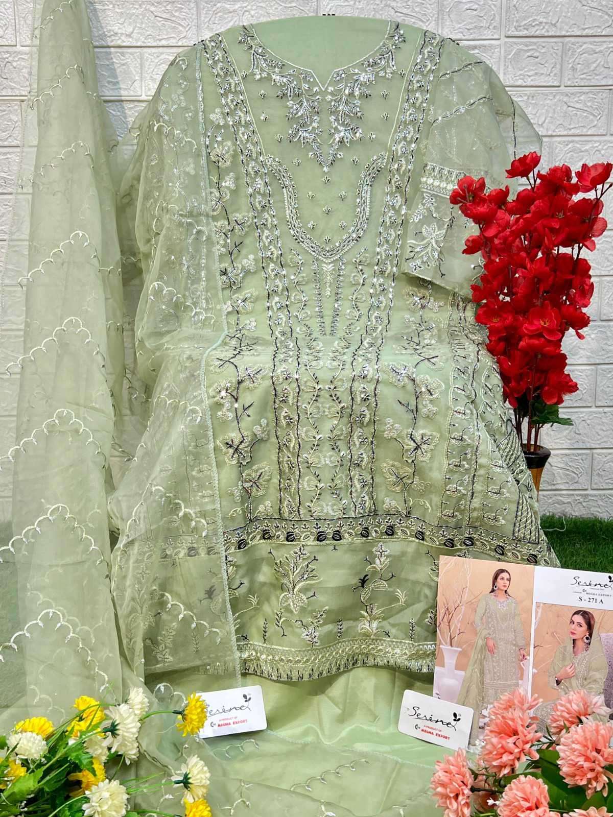 Serine S 271 Colors Wedding Wear Pakistani Designer Suit New Arrivals view 6