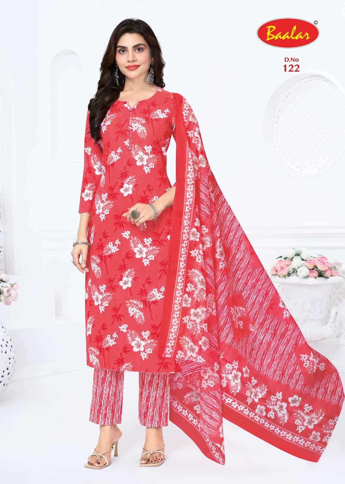 Baalar Zeenat Vol 1 Premium Wear Cotton Dress Catalog view 8