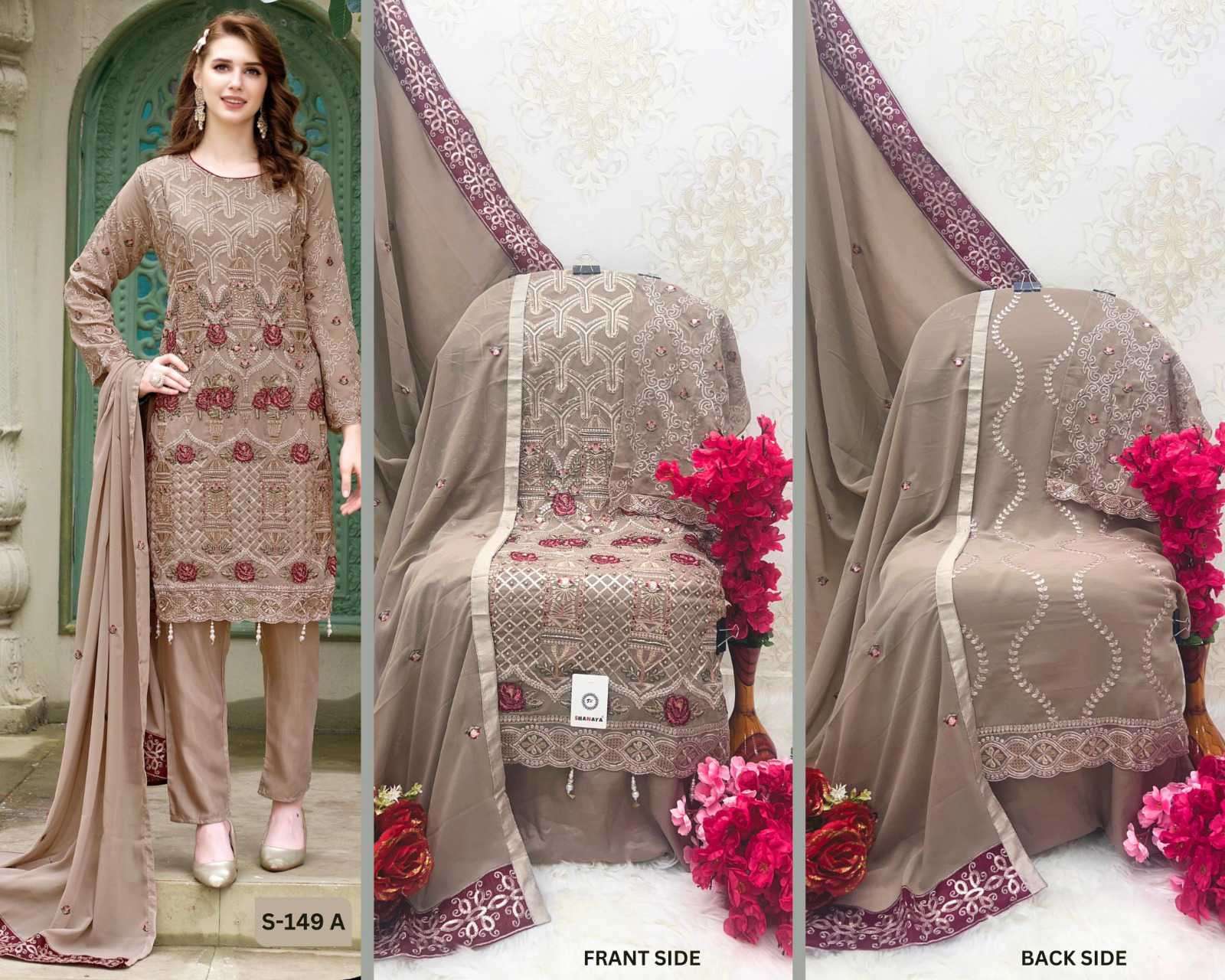 Shanaya S 149 Colors Festive Wear Georgette Pakistani Suit view 8