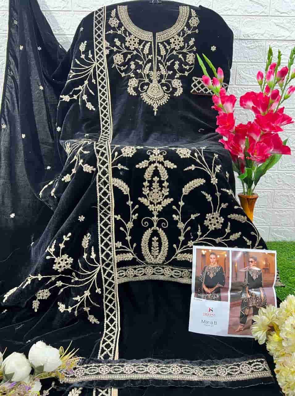 Deepsy D 32219 A Pakistani Festive Wear Style Designer Suit Ensemble view 2