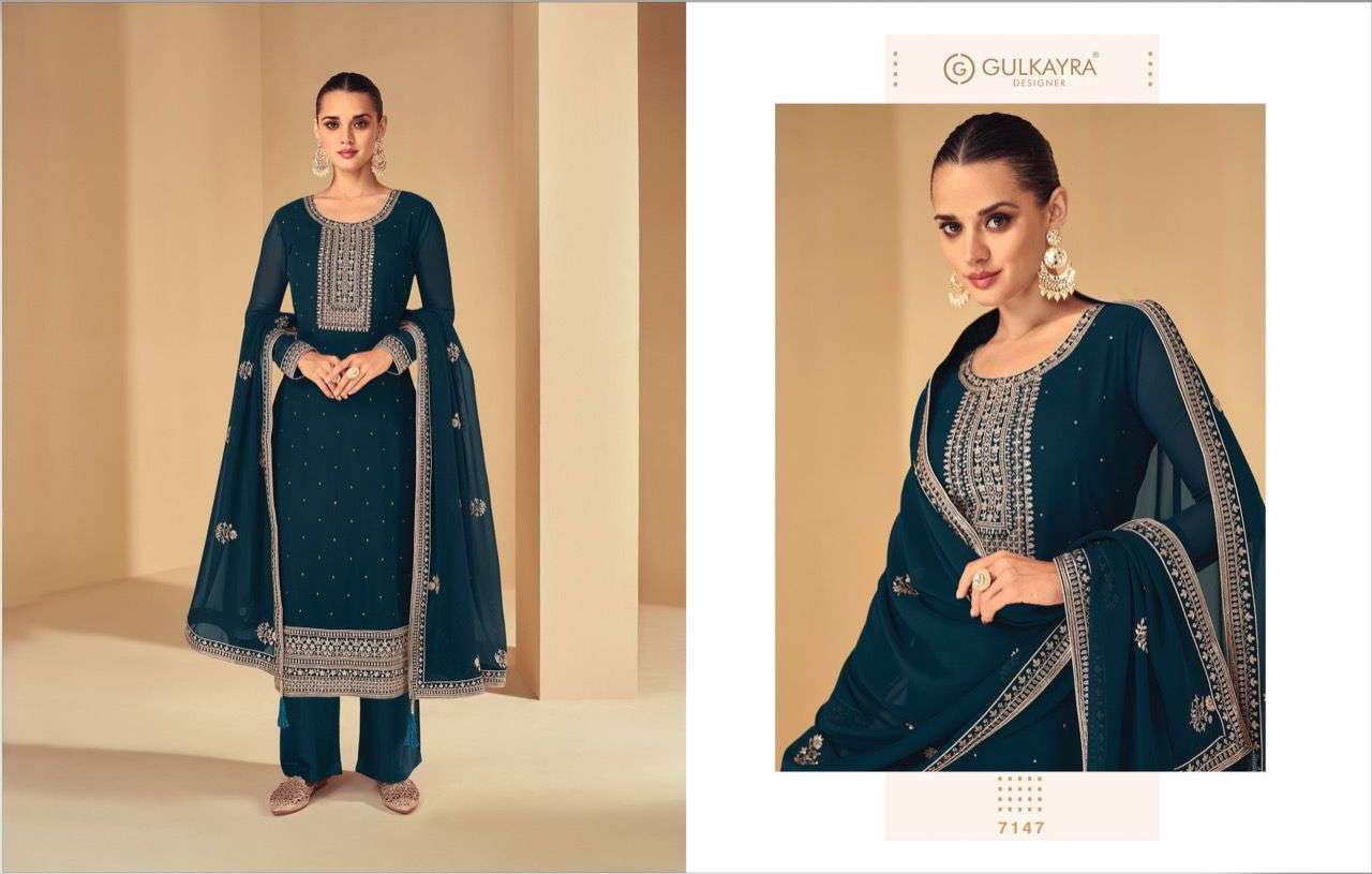 Gulkayra Sabnam Exclusive Party Wear Straight Suit in view 4