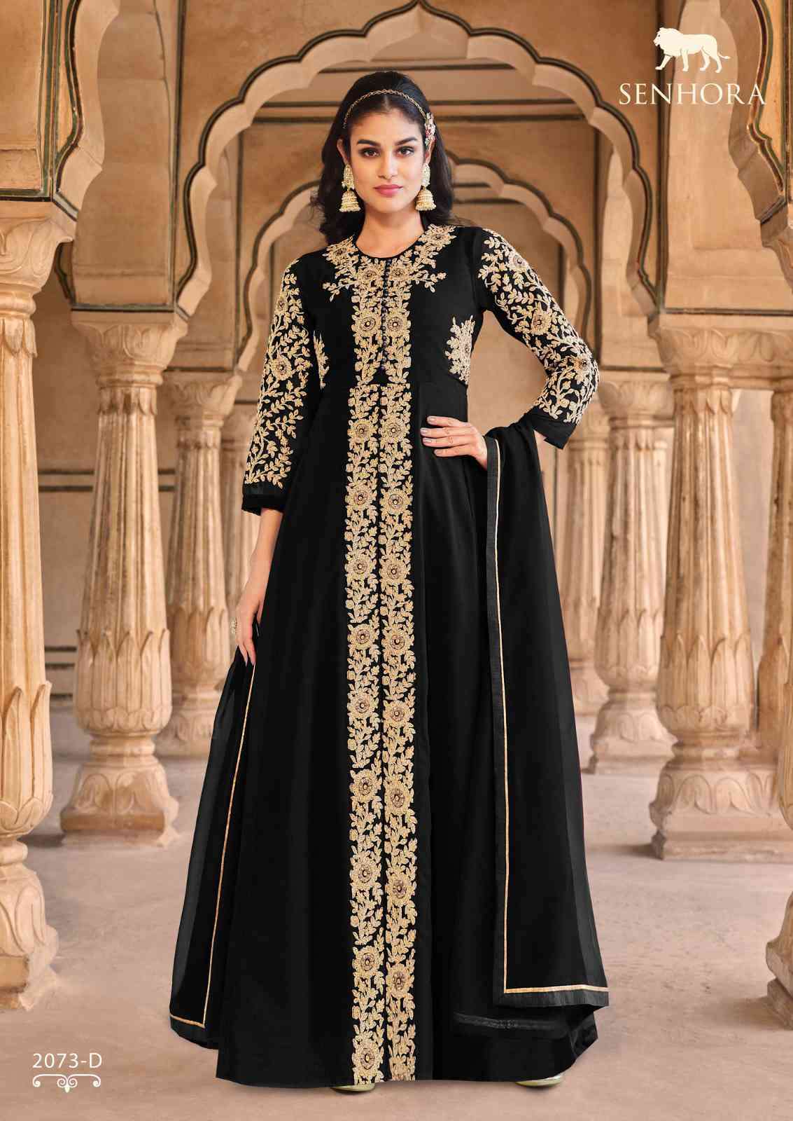 Senhora Aadhya 2073 Colors Partywear Latest Designer Dress view 10